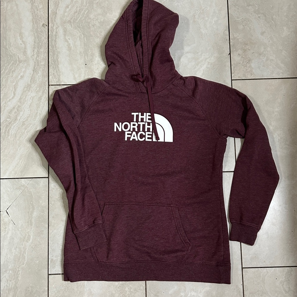 The North Face Sweatshirt Maroon Womens Size Large